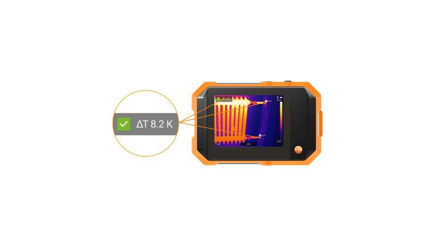 Testo 862-2 Electrical Kit - Termokamera + kliešťový multimeter - IR 256×192 px / 600 A